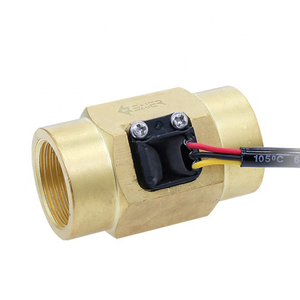 Заводской латунный датчик расхода G3/4 "Внутренний зубчатый датчик расхода воды расходомер водонагреватель с эффектом Холла ДАТЧИКИ расхода - Product Image 4