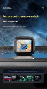 Nouveaux écouteurs intra-auriculaires TWS à écran couleur transfrontalier avec réduction de bruit, autonomie ultra-longue et écran d'affichage numérique - Product Image 3