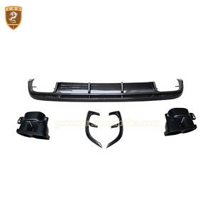 Kit carrosserie en fibre de carbone <span class=keywords><strong>s</strong></span>èche style BB C217 pour Mercedes Benz <span class=keywords><strong>Classe</strong></span> <span class=keywords><strong>S</strong></span> S63 AMG 2 portes, comprenant lèvre avant, embouts d'échappement et aileron arrière - Product Image 4