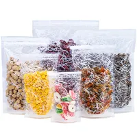 Pochette en plastique pour emballage de fruits secs, personnalisable, avec Logo, pièces