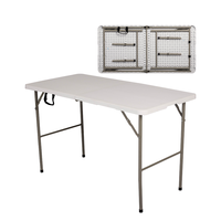 Tables et chaises de fête de vente directe d'usine tables pliantes réglables tables pliantes rectangulaires en plastique