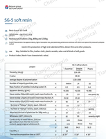 Granulés de PVC SG-5 souples