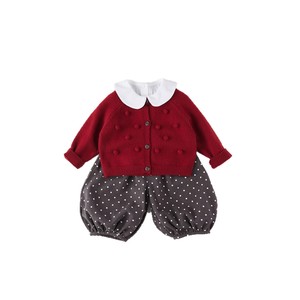 Nuevo Suéter de Punto para Niñas, Elegante y Moderno, Atuendo de Otoño para Bebés e Infantes, Suéter Informal y Chic para Niñas, Primavera-Otoño - Product Image 1