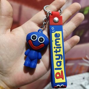 Venta al por mayor personalizado 3D PVC llavero de goma suave silicona llaveros dibujos animados Anime Poppy Playtime llavero Accesorios - Product Image 6