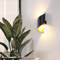 Lampe murale extérieure étanche à LED super lumineuse pour balcon, allée, escalier, simple, à induction, pour entrée, cour, IP65