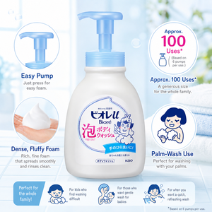 Biore Body <b>Wash</b> Liquid <b>Soap</b> Sensitive Skin Moisturizing 600ml - Product Image 2