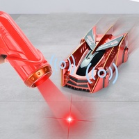 Voiture cascadeuse RC Voiture d'escalade murale Zéro gravité Jouet d'escalade murale Voiture d'escalade murale Guidée par laser Fun