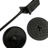 Attache de protection pour panneau solaire Clips de protection en nylon durables pour le contrôle des pigeons et la clôture Accessoire de panneau solaire essentiel