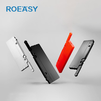 ROEASY Système Push to Open Soft Close Amortisseur d'armoire Tampon Dispositif de rebond dissimulé Ferme-porte d'armoire Pousser pour fermer