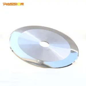 dished top slitter knife for slitting tapes carbide disc cutting blades