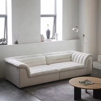 Ensemble de canapés pour la maison Meubles modulaires Canapé flottant au design unique personnalisé de style moderne à la mode pour le salon et la villa