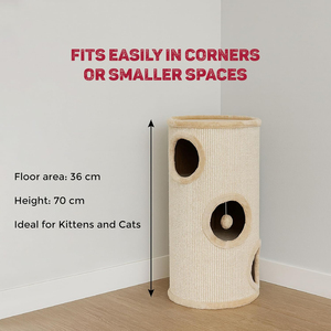 Tour griffoir multi-niveaux en sisal personnalisable pour chats de grande taille – Vente en gros pour animaleries - Product Image 5