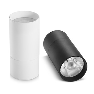 Thạc sĩ Mặt dây chuyền loạt gấp rộng phạm vi quyền lực LED COB ánh sáng LED Spotlight vòng đen trắng bề mặt downlight Led xi lanh đèn - Product Image 3