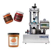 Machine de bouchage sous vide automatique pour bouteilles en verre, pour confiture, sauce, miel, facile à utiliser, électrique, 110V 220V
