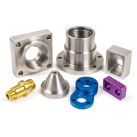 Piezas de Mecanizado CNC de Alta Precisión, Servicios de Mecanizado de Torneado y Fresado de Metal Anodizado de Aleación de Aluminio y Acero Inoxidable Personalizados