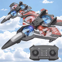 Drone planeur télécommandé 12 canaux pour enfants, modèle de chasseur, jouet de photographie aérienne pour élèves et jeunes garçons