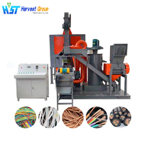 Machine de granulation automatique de câbles usagés fabriquée en Chine, machine de recyclage de câbles à vendre