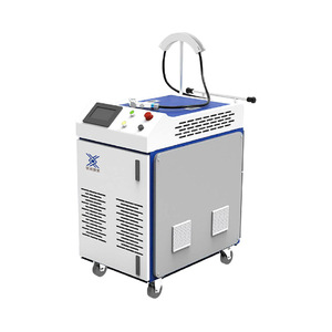 Machine de nettoyage au laser à <span class=keywords><strong>fibre</strong></span> portable pour éliminer la rouille et la peinture des surfaces en acier inoxydable et en bois, toute neuve - Product Image 1