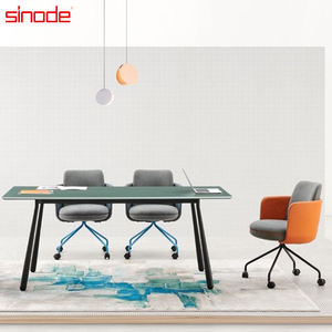 Chaise d'appoint en cuir élégant Design minimaliste rembourré-Sièges commerciaux pour salons VIP, atriums d'hôtels et restaurants gastronomiques - Product Image 5