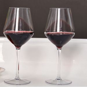 Custom Logo Personalized Unbreakable Durable Food-Grade Triton Plastic Wine <b>Glasses</b> for Champagne - Product Image 4