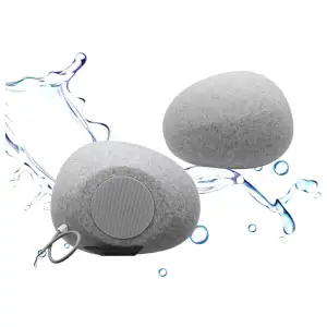 DSPPA High Quality Outdoor 10w Lawn Stone Rock Shape Speaker For Park