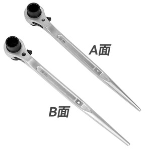 Matte Pointed Ratchet Wrench Metric 19-22 Mm Quick Release Scaffolding Tools - Product Image 4