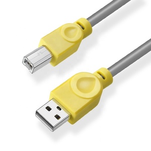 USB 2,<span class=keywords><strong>0</strong></span> A macho A <span class=keywords><strong>B</strong></span> macho Cable de impresora con anillo imán Cable USB para Cable de escáner de impresora - Product Image 6