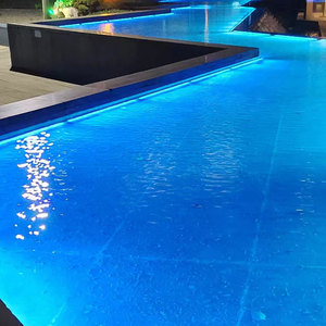 Lumière linéaire de rondelle de mur d'IP68 LED sous-marine ou sans eau LED pour la <span class=keywords><strong>piscine</strong></span>, jardin, parc, hôtel extrémités de cuivre de <span class=keywords><strong>tube</strong></span> de PC - Product Image 5