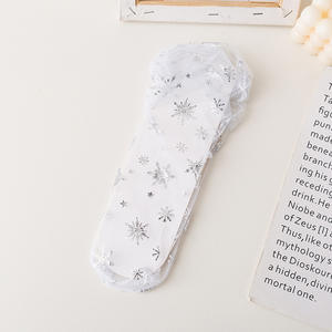 Chaussettes en fibre de verre maillée pour femmes, style estival fin, mignonnes, transparentes, respirantes, mi-tube, chaussettes en pile japonaises - Product Image 6