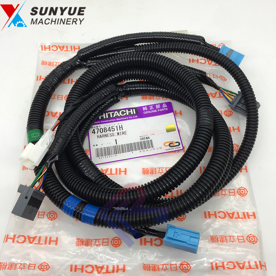 4708451 Wiring Harness for Hitachi Excavators - Reliable Performance