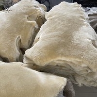 Peau de mouton en laine haute densité de qualité supérieure, fourrure animale premium, décoration de salon, utilisation pour sellerie automobile, plaque de fourrure douce 25 mm