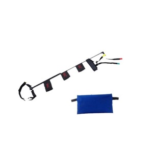 Dispositivo de tracción para piernas de fibra de carbono, marco de rehabilitación ajustable para estiramiento de miembros inferiores, soporte Thomas, talla para adultos y niños - Product Image 1