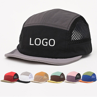 Gorras de Béisbol de Malla de Ala Plana Unisex Casuales de Verano de Alta Calidad con Logotipo Personalizable y Visera Plana