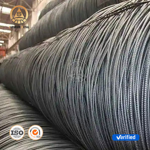 1/4" 3/8" 1/2" 3/4" Corrugated Carbon Steel Bar Reinforced Deformed Steel <strong>Rebar</strong> Iron Rod Round Deformed Steel Rebars - Product Image 6