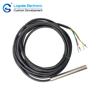 Sensor de Oxígeno Disuelto (OD) Digital Industrial RS485 Modbus en Línea para Acuicultura