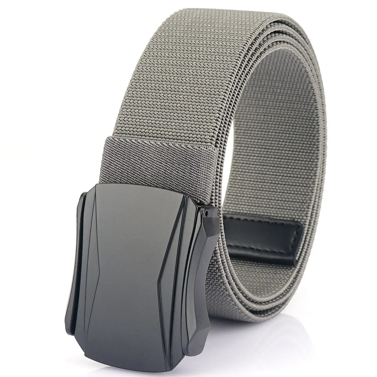 Wholesale Luxury Nylon Outdoor Stretch Fabric Belt Male Mens Elastic Tactical Belt