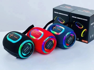 Xách tay loa không dây với RGB ánh sáng được xây dựng trong mic hỗ trợ <span class=keywords><strong>TF</strong></span> thẻ U đĩa AUX FM - Product Image 5