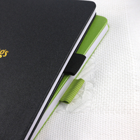Carnets de notes A5 personnalisés, agenda, carnets de notes dorés à couverture rigide estampage à chaud, journaux intimes avec service d'impression de reliure à spirale