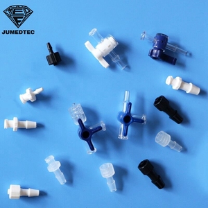 Nhỏ một cách stopcock luer van nhựa ba cách kiểm soát dòng chảy luer stopcock van hose barb phụ kiện - Product Image 5