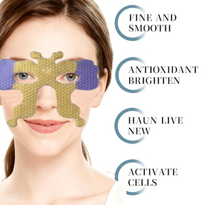Patch masque pour les yeux en or bicolore, anti-rides, pour les pattes d'oie et les plis nasogéniens, 35g - Product Image 5