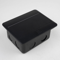Prise de table encastrée en aluminium moulé sous pression, module personnalisé, 3, 4, 6, 8 modules, KLASS Conference CE CB