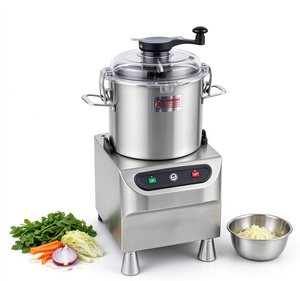 Commercial Stainless Steel Food Cutter Machine Electric Meat Vegetable Chopper - Product Image 1