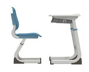 Mùa Xuân KZ-<span class=keywords><strong>MD</strong></span> Hiện Đại Trường Lớp Học Sinh Viên Nghiên Cứu Đào Tạo Thép Nhựa Có Thể Điều Chỉnh Chiều Cao Ghế Đơn Bàn Ghế Bộ - Product Image 4