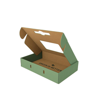 Boîte cadeau en carton ondulé de luxe, matériaux recyclés mats, fermeture magnétique, impression de logo personnalisée pour mariage, anniversaire, festival