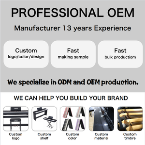 <span class=keywords><strong>Piano</strong></span> Digital Portátil de 88 Teclas de Tamaño Completo con USB y Teclado Contrapesado MIDI en Oferta - Product Image 4