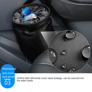 Neue hängende Auto Mülls ack <span class=keywords><strong>Oxford</strong></span> Material Multifunktion ale faltbare Rücksitz Organizer Mülleimer CNS-078 1 Fach - Product Image 5