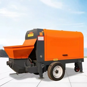 Bombas de Concreto Miniatura en Oferta, a Bajo Precio, con Control <span class=keywords><strong>Remoto</strong></span> y Elevación Automática, Bomba de Concreto Diésel - Product Image 1