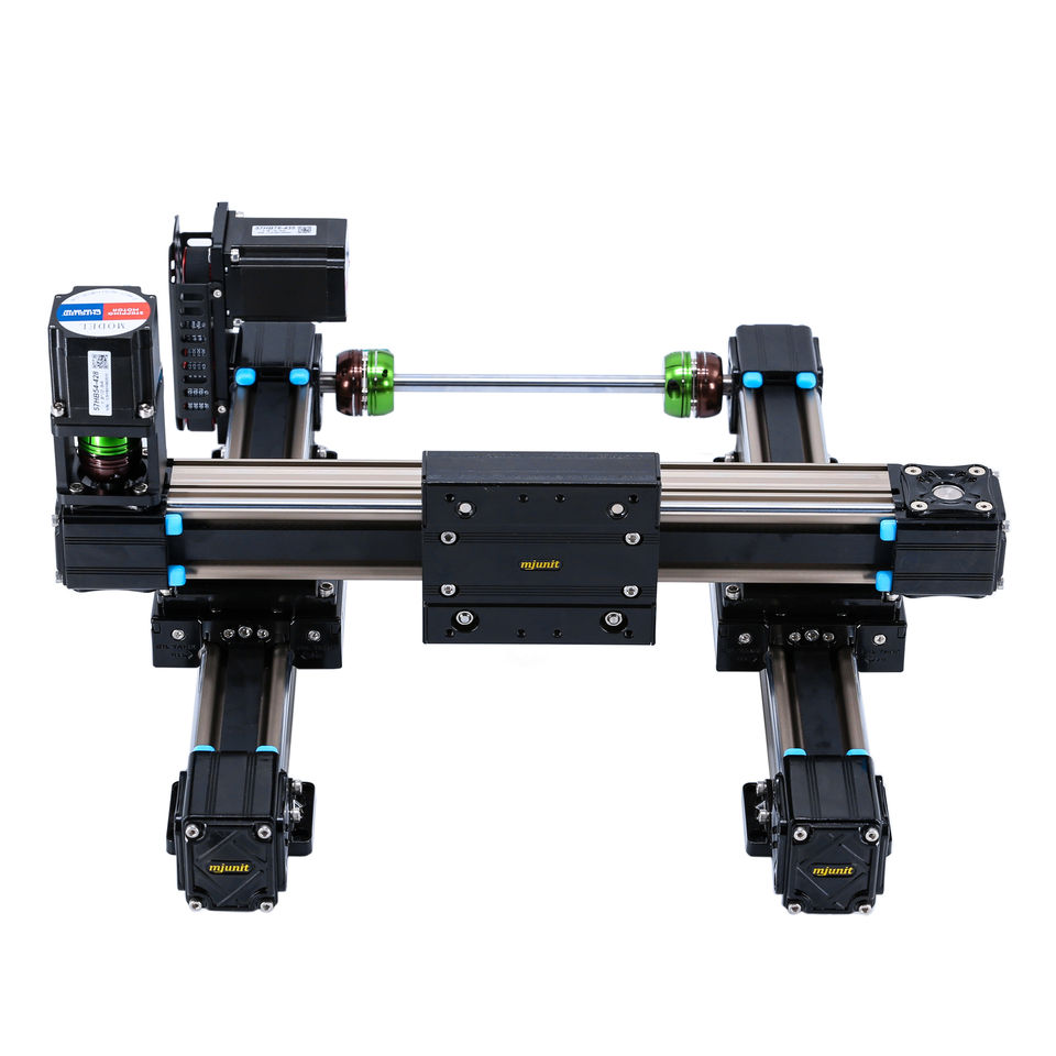 Linear Slide For Machine Mjunit Automated Linear Synchronous Belt Sliding Platform Module XY ...
