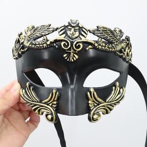 DAMAI Masquerade Mask for Men Roman Greek Mask Venetian Half Face Mask for Mascarade Ball Mardi Gras Halloween Party - Product Image 3