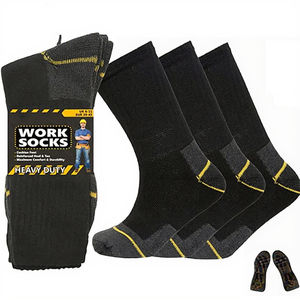 सस्ते पुरुषों के काम शीतकालीन बूट मोजे मोटी टेरी गर्म चालक दल उच्च आकस्मिक शैली के पसीने-शोषक सुविधा अनुकूलन योग्य नीचे कुफ शरीर - Product Image 6